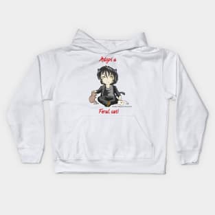 Adopt a Cat Kids Hoodie